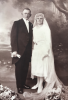 Portrait de mariage : Marie Louise MALVACHE et Louis CARLIER