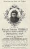 Carte souvenir de Blanche Amelie Joseph PETITPREZ-CRINQUETTE