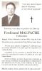 Carte souvenir de Ferdinand MALVACHE