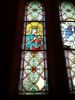 Vitrail de l'eglise de Caudescure offert par la famille WARIN-MALVACHE