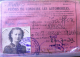 Permis de conduire de Jeanne Marie Cornélie TAFFIN