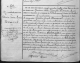 Acte de naissance de Thérèse Louise Marie BOUREL