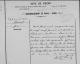 Acte de décès de BECART Jean Baptiste Célestin Acte de décès de BECART Jean Baptiste Célestin