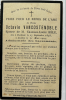 Carte du souvenir de Octavie Julie HELE-VANCOSTENOBLE Carte du souvenir de Octavie Julie HELE-VANCOSTENOBLE