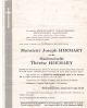 Faire part de décès de HERMARY Joseph Jules Henri Faire part de décès de HERMARY Joseph Jules Henri