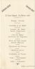 Menu du mariage de Antoinette Lebleu et Gilbert Duyck Menu du mariage de Antoinette Lebleu et Gilbert Duyck