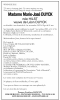 Faire-part de décès de Marie-José DUYCK-HILST Faire-part de décès de Marie-José DUYCK-HILST