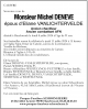 Faire-part de décès de DENEVE Michel