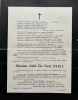 Faire-part de décès de Andre Elie Pierre ORBIE Faire-part de décès de Andre Elie Pierre ORBIE