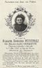 Carte souvenir de Blanche Amelie Joseph PETITPREZ-CRINQUETTE