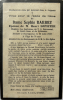 Carte du souvenir de Sophie Augustine Philomène BARBRY-SEPIETER  Carte du souvenir de Sophie Augustine Philomène BARBRY-SEPIETER
