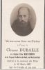 Carte du souvenir de Clément Pierre Joseph 'Frère Marie-Edouard' DUBAELE