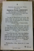 Carte du souvenir de Germaine VANNEUFVILLE Carte du souvenir de Germaine VANNEUFVILLE
