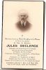 Carte de souvenir de Jules DECLERCK Carte de souvenir de Jules DECLERCK