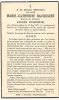 Carte du souvenir de Marie-Catherine BACQUAERT-FORTRIE Carte du souvenir de Marie-Catherine BACQUAERT-FORTRIE