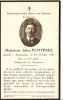 Carte souvenir de Jules PETITPREZ