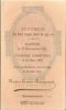 Faire-part de communion de Marie-Louise BACQUAERT