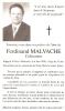 Carte souvenir de Ferdinand MALVACHE Carte souvenir de Ferdinand MALVACHE