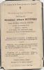 Carte du souvenir de Albert Henri Charles PETITPREZ Carte du souvenir de Albert Henri Charles PETITPREZ
