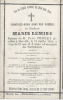 Carte du souvenir de Marie Julie LEMIRE Carte du souvenir de Marie Julie LEMIRE