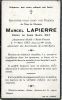 LAPIERRE Marcel Louis Joseph