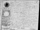 Acte de naissance de Charles MALVACHE