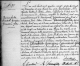 Acte de naissance de Elisabeth VANNEUFVILLE