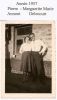 Portrait de famille: Pierre ANNOOT et Marguerite Marie DELECOURT en 1957 Portrait de famille: Pierre ANNOOT et Marguerite Marie DELECOURT en 1957
