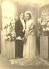 Photo de mariage de Pierre Albert Joseph DEDOURS + Christiane Adèle Félicie PATINIER Photo de mariage de Pierre Albert Joseph DEDOURS + Christiane Adèle Félicie PATINIER
