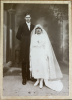 Portrait de Mariage de Marthe FERMAUT et Emile CADET  Portrait de Mariage de Marthe FERMAUT et Emile CADET