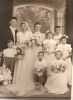 Portrait de mariage de Christiane Carlier et Jean Senechal