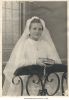 Portrait de Bernadette HERMARY lors de sa Communion