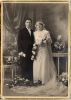 Portrait de mariage de Maurice Xavier Joseph MALVACHE + Marie-Louise Marguerite Joseph MALVACHE