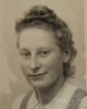 Portrait de Valentine Adèle GABELLE à l'age de 20 ans (vers 1944)