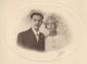Portrait de mariage de Henri PEERS + Berthe FLAMENT Portrait de mariage de Henri PEERS + Berthe FLAMENT