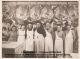 Photo souvenir de la fête de pâques à la Boucherie BEDDELEEM-ANNOOT à Carvin quartier épinoy en 1948