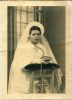Portrait de Marie HERMARY à sa Communion Portrait de Marie HERMARY à sa Communion